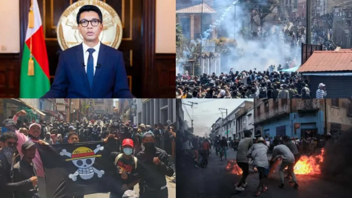 Image d'illustration pour: 22 killed as Gen-Z protests rock Madagascar; President Rajoelina steps down, dissolves govt - WIC News