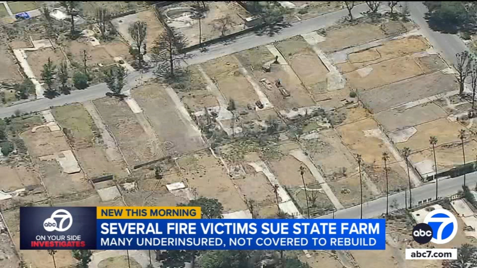 Image d'illustration pour: LA fire victims sue State Farm as work to rebuild their homes comes to a standstill