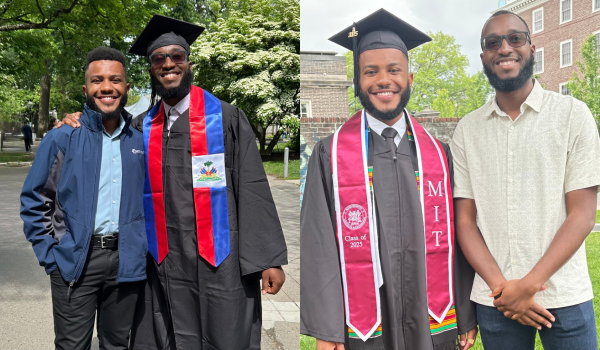 Image d'illustration pour: From Haiti to Ivy League halls, two scholars turn rivalry into a mission for change