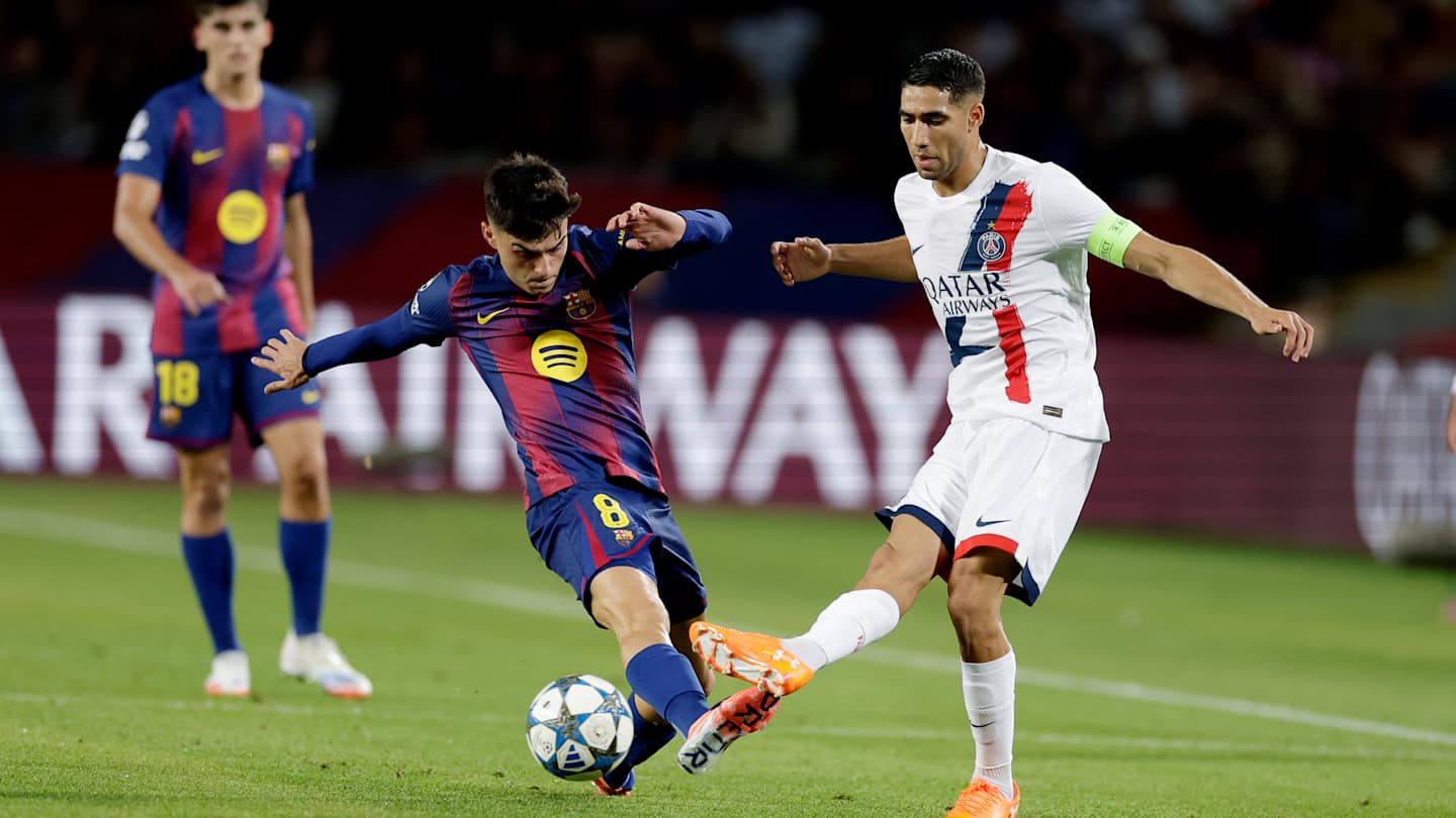 Image d'illustration pour: FC Barcelone - PSG : " C'est trop hein " la réaction de Kylian Mbappé au match des Parisiens en Ligue des Champions