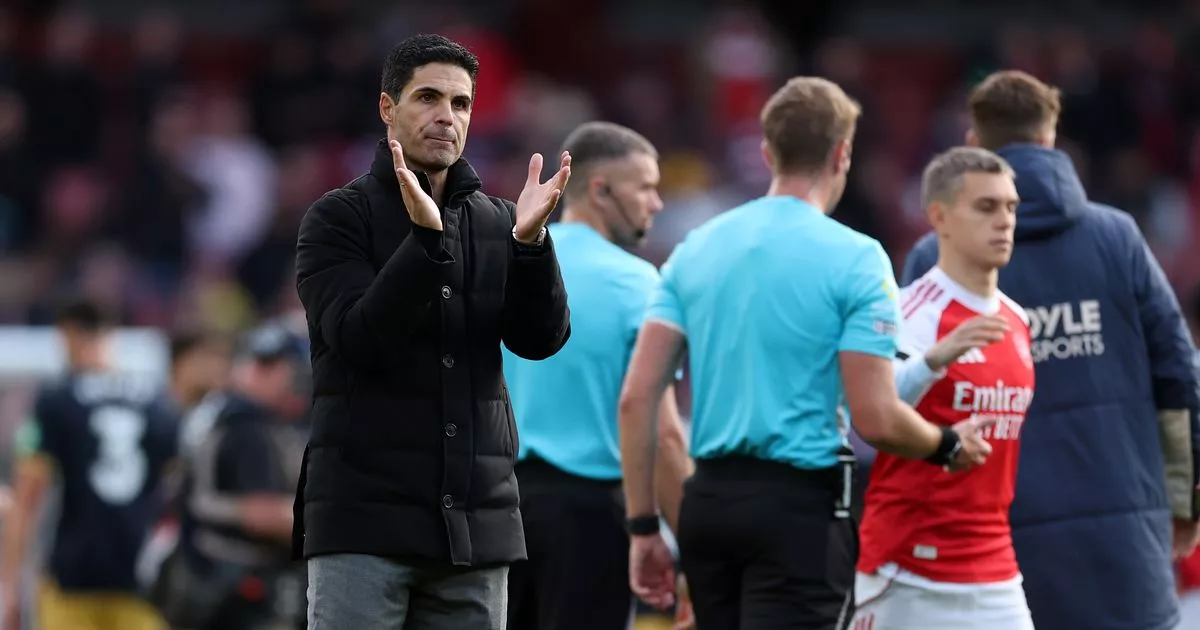 Image d'illustration pour: Mikel Arteta delighted as Arsenal end another unwanted record with West Ham win - The Mirror
