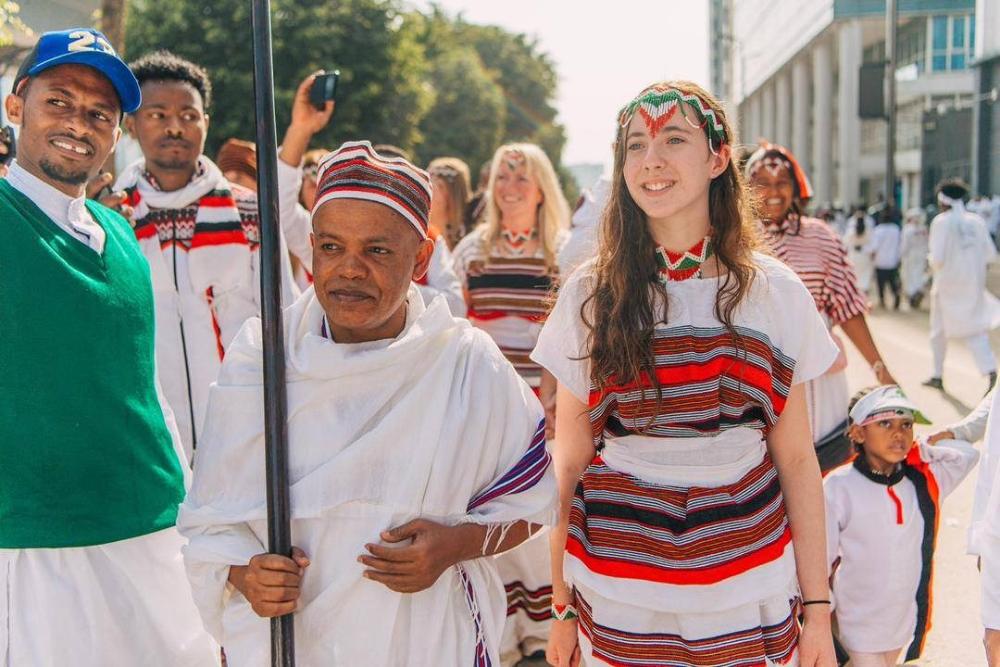 Image d'illustration pour: Foreign Tourists Impressed by Irreechaa Festival
