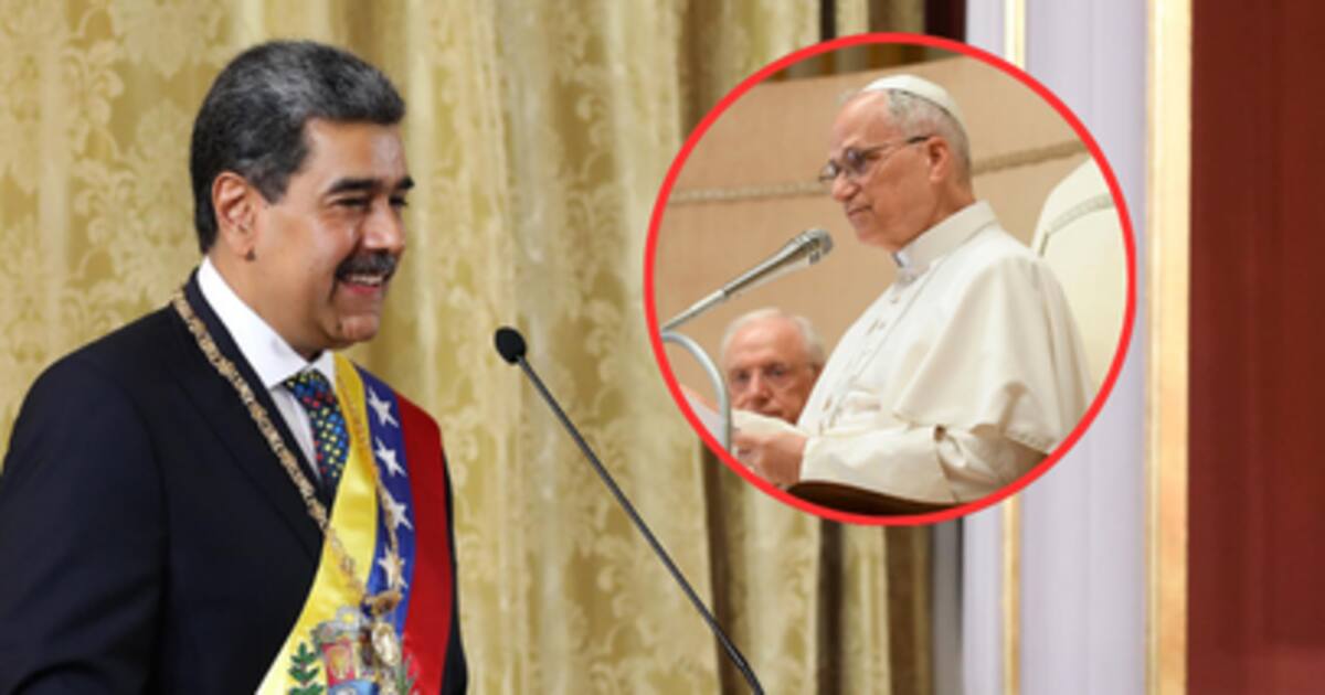 Image d'illustration pour: Nicolás Maduro envía carta al papa León XIV para pedir su "apoyo especial" y consolidar la paz en Venezuela en plena tensión con Estados Unidos
