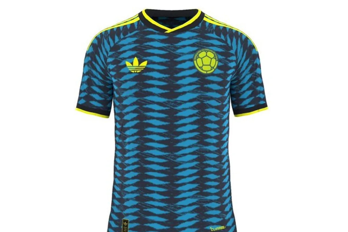 Image d'illustration pour: Filtran la segunda camiseta de la Selección Colombia para el  Mundial 2026 con una estética vintage