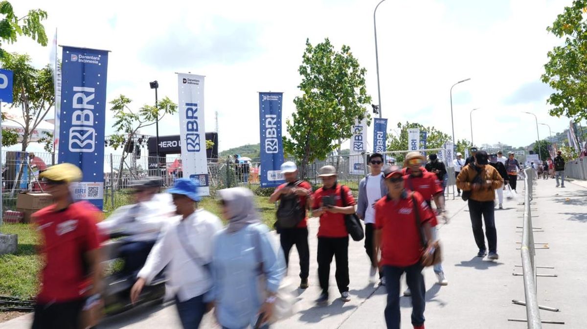 Image d'illustration pour: Peran BRI Perkuat Sport Tourism dan Ekonomi di MotoGP Mandalika 2025