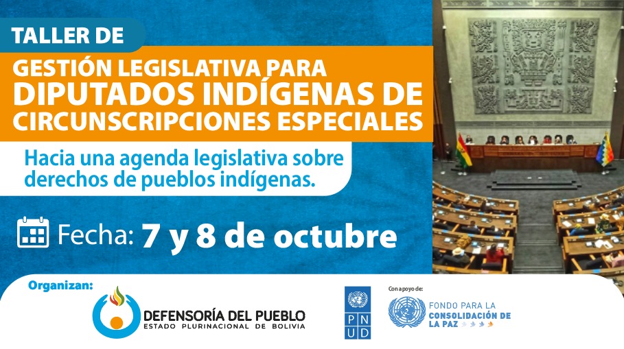 Image d'illustration pour: DEFENSORÍA DEL PUEBLO IMPULSA LA ELABORACIÓN COLECTIVA DE LA AGENDA LEGISLATIVA DE DERECHOS HUMANOS PUEBLOS INDÍGENAS