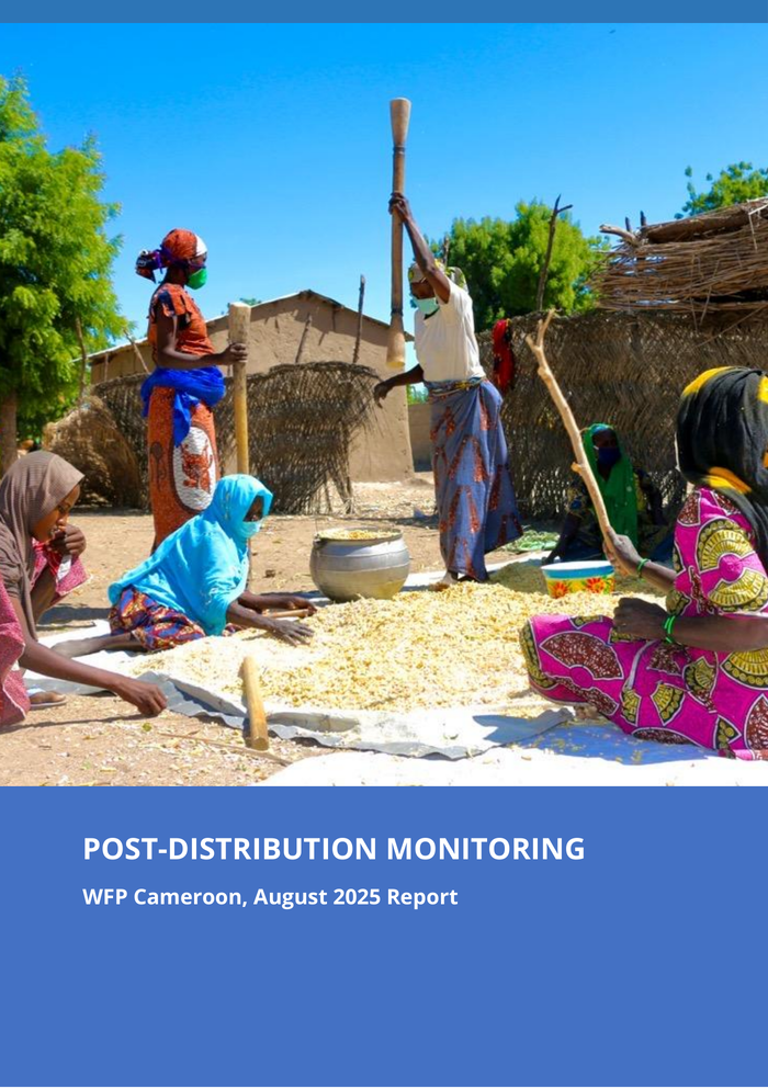 Image d'illustration pour: Cameroon WFP Post - Distribution Monitoring Report (August 2025) - Cameroon