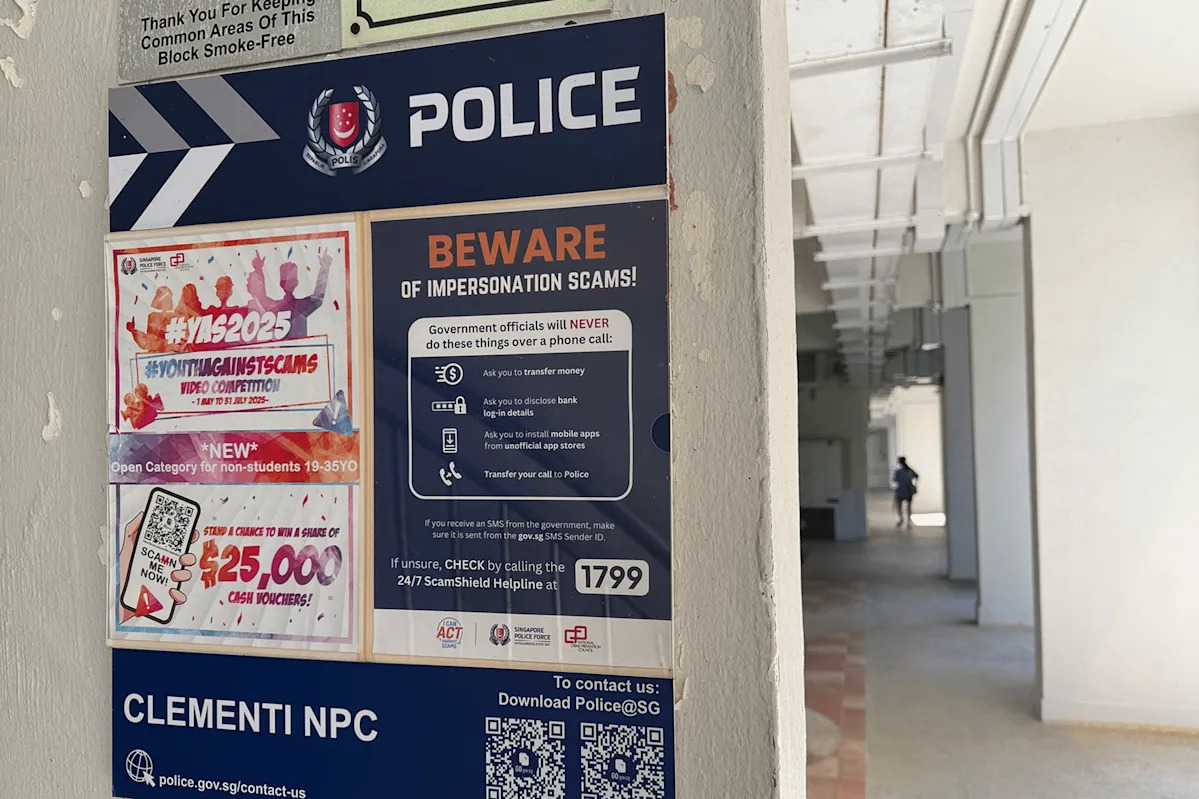 Image d'illustration pour: At least $362,000 lost since September to scams involving fake M1, MAS employees