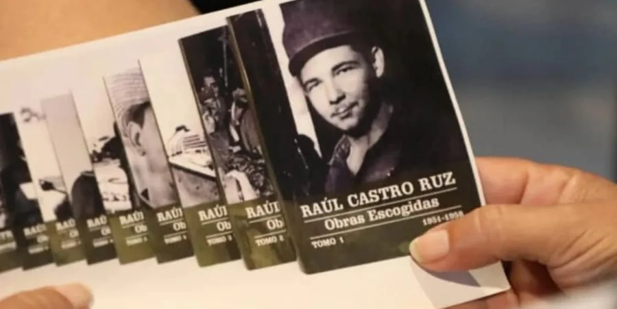 Image d'illustration pour: Contra el apagón y el hambre, obras completas de Raúl y Fidel Castro