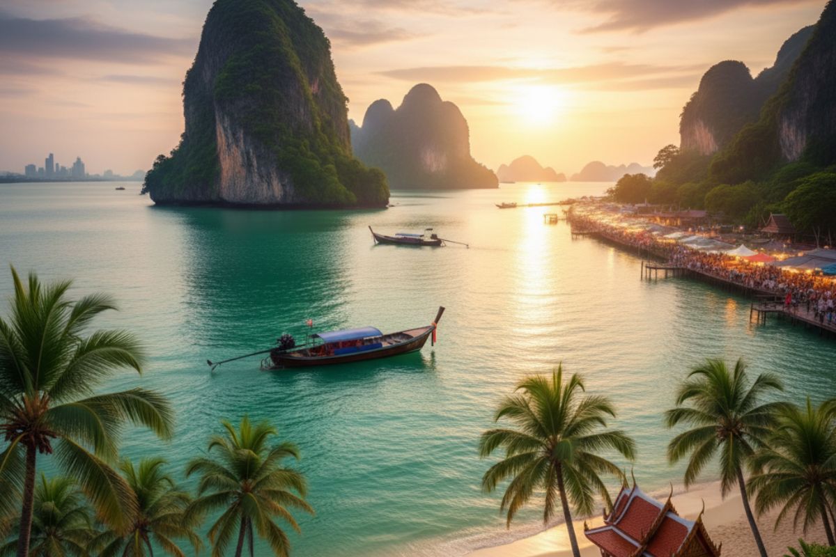 Image d'illustration pour: Thailand Tourism Tax: थाईलैंड जाने वालों को लगेगा झटका! लागू होने वाला नया टूरिज्म टैक्स, भारतीय पर्यटकों की जेब पर पड़ेगा भारी असर
