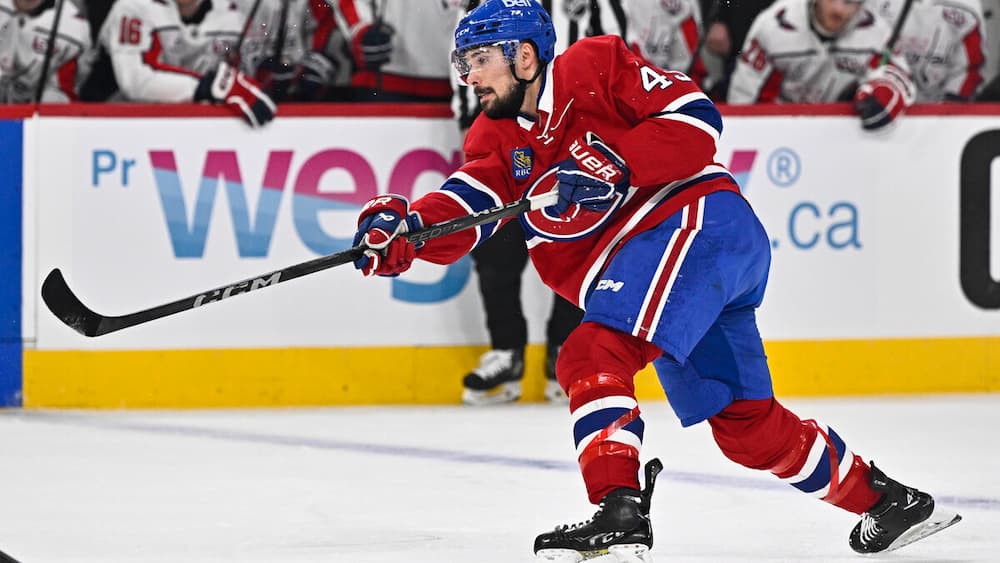 Image d'illustration pour: Enfin le début de saison pour le Canadien: " On est de jeunes loups affamés ", a soutenu Alexandre Carrier - TVA Sports