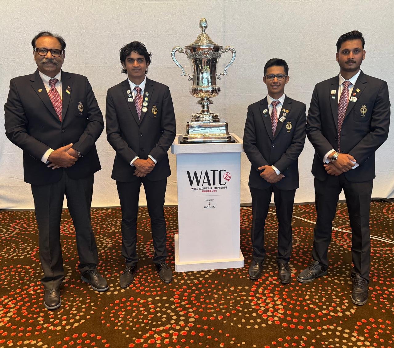 Image d'illustration pour: Rakshit Dahiya is tied 28th after Round 1 of World Amateur Team Golf; India T-18th in team standings - The Rahnuma Daily