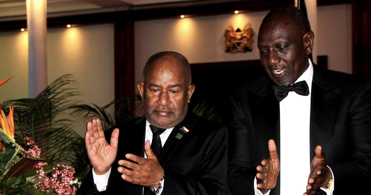 Image d'illustration pour: Nairobi, Kenya : le Président Azali a pris part à un gala officiel avec William Ruto
