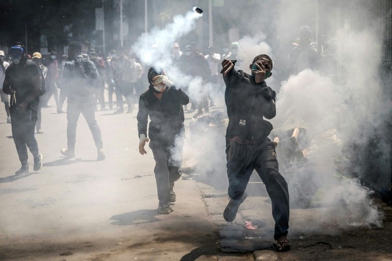 Image d'illustration pour: Madagascar: un millier de manifestants à Antananarivo, arrestations et tirs de gaz lacrymogène