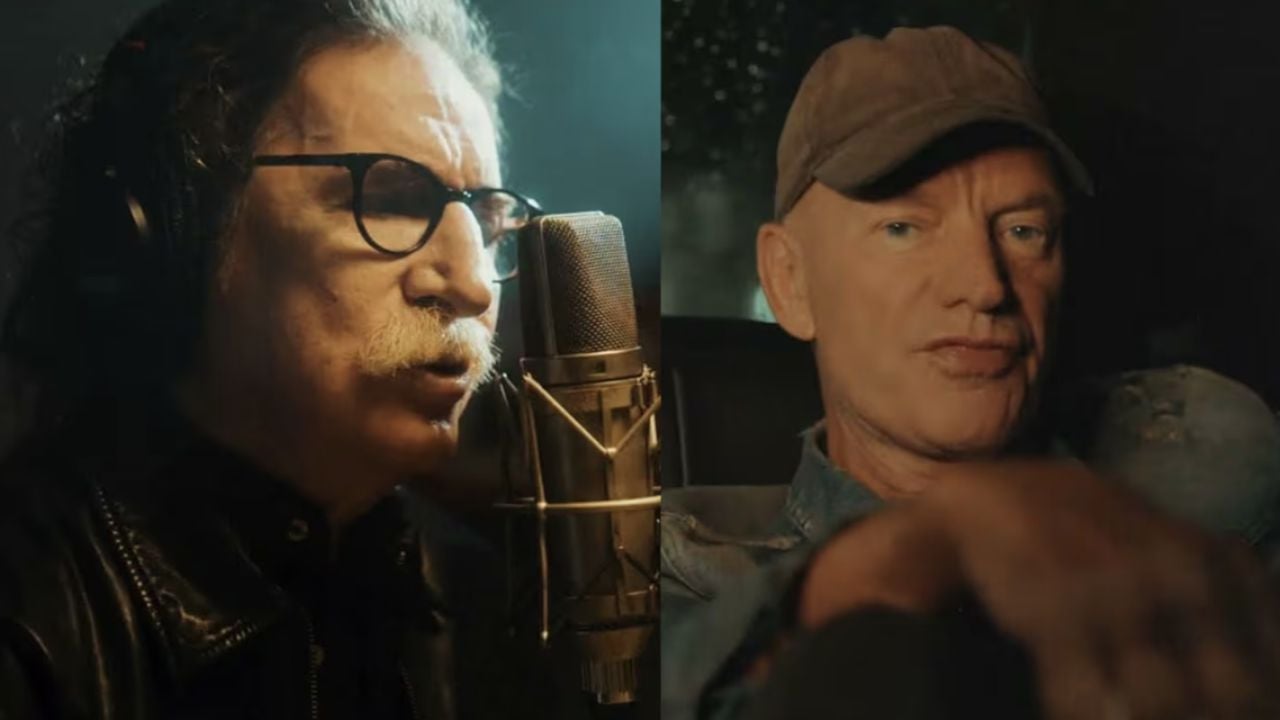 Image d'illustration pour: Charly García estrenó su tema junto a Sting