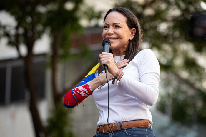 Image d'illustration pour: La líder opositora de Venezuela María Corina Machado, Premio Nobel de la Paz 2025