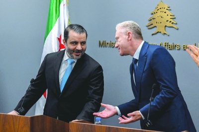 Image d'illustration pour: وزير خارجية سوريا: نرغب في تجاوز عقبات الماضي وبناء علاقة متطورة مع لبنان