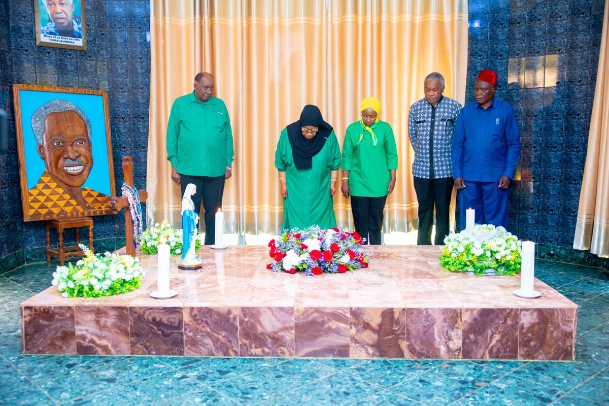 Image d'illustration pour: Samia to Butiama residents: Nyerere's dream for Tanzania now a reality