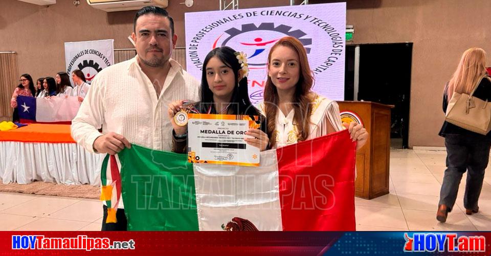 Image d'illustration pour: Gana estudiante de Tamaulipas medalla de oro en Feria de Ciencias en Paraguay