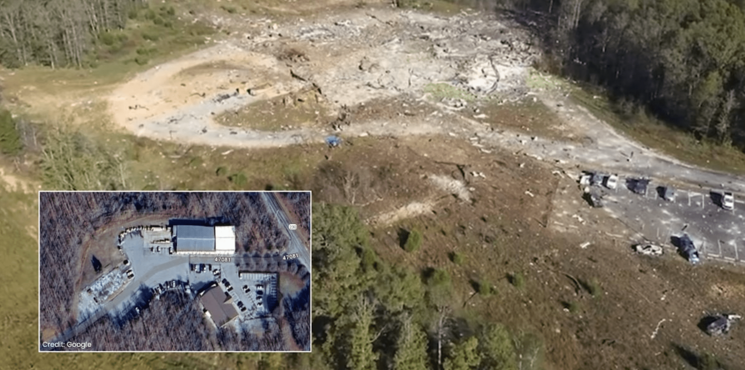Image d'illustration pour: Nadie sobrevivió a explosión de fábrica de explosivos en Tennessee: hay 16 desaparecidos
