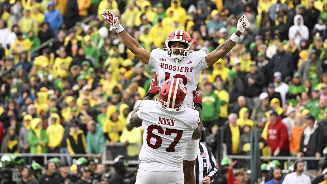 Image d'illustration pour: Indiana rises to No. 3 in AP Top 25; Texas, USC re-enters the poll - ExBulletin