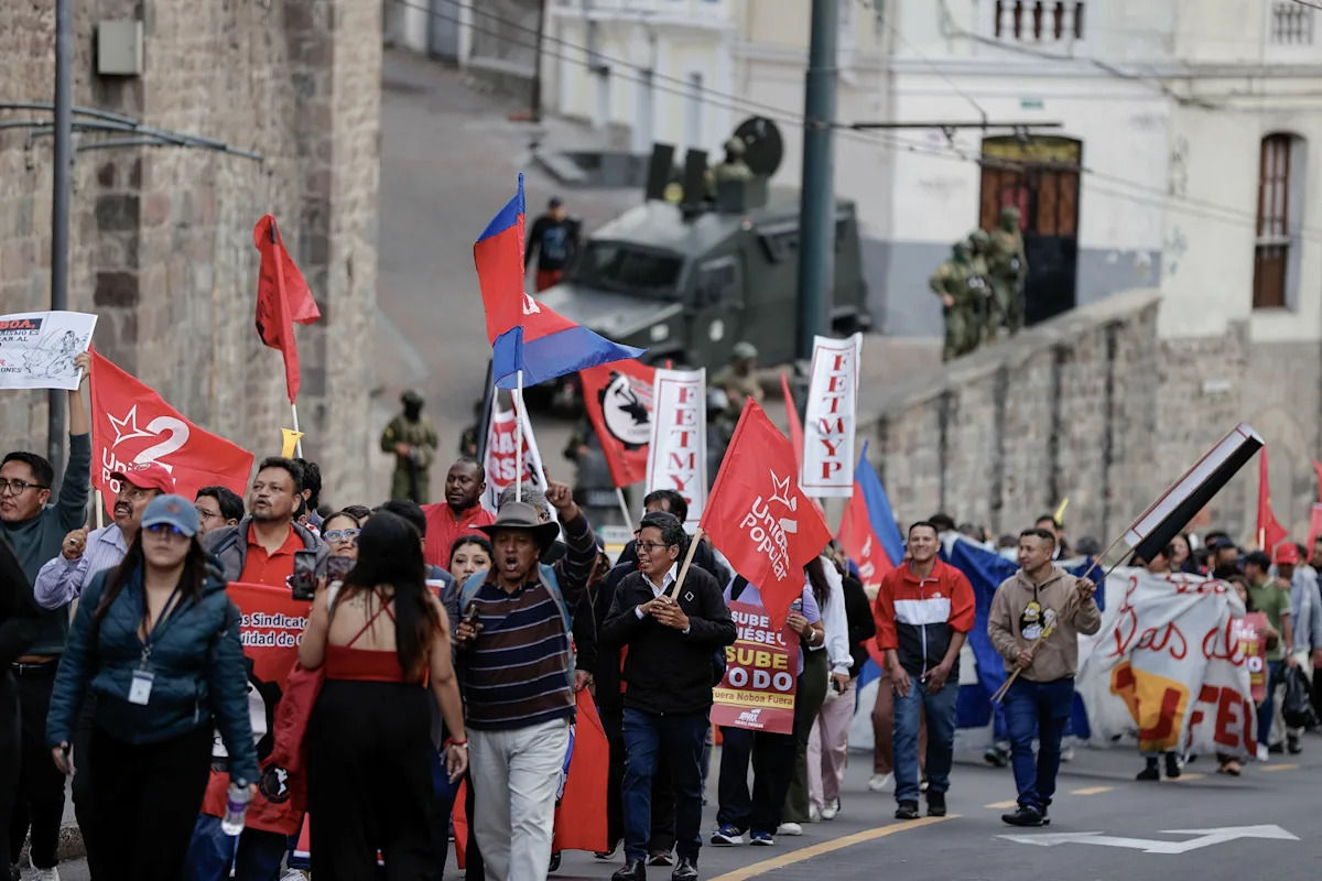 Image d'illustration pour: Indígenas de Ecuador seguirán en "resistencia" tras enfrentamientos con la fuerza pública