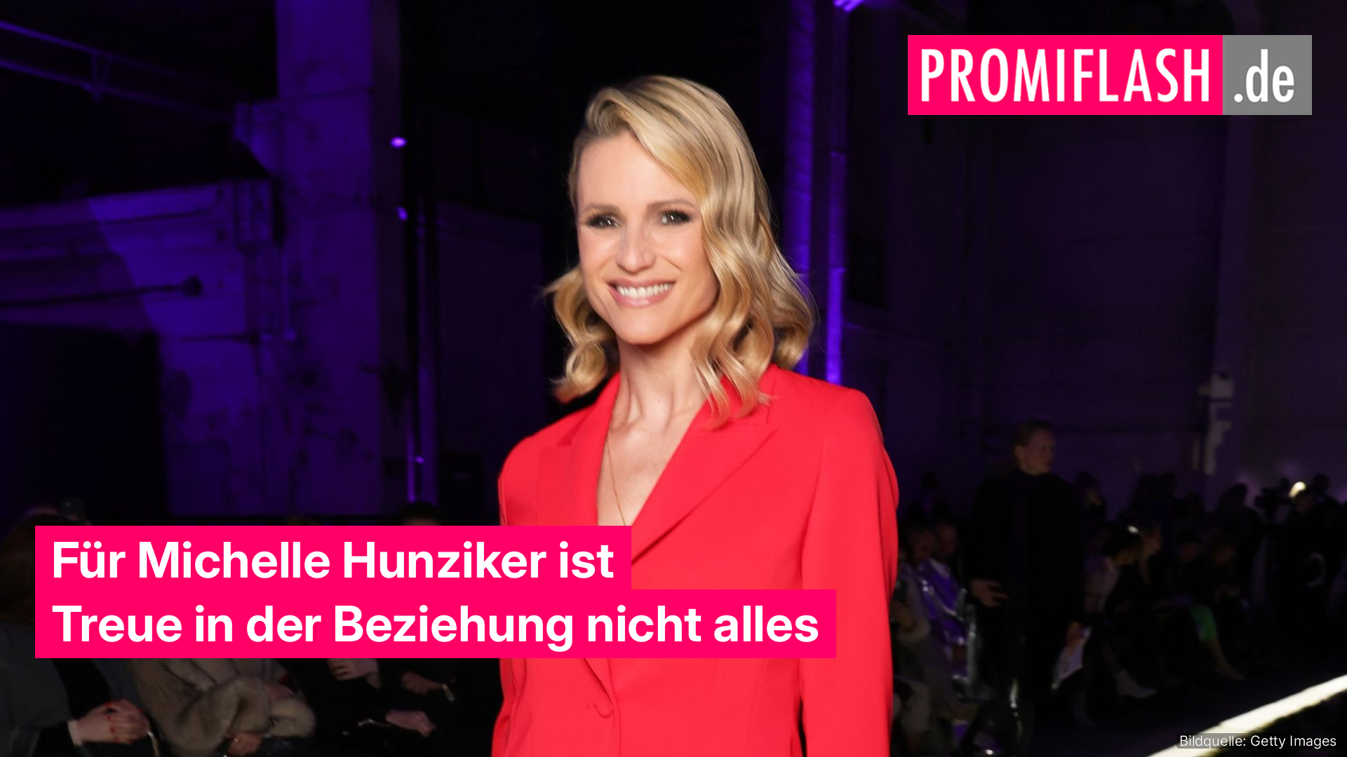 Image d'illustration pour: Für Michelle Hunziker ist Treue in der Beziehung nicht alles