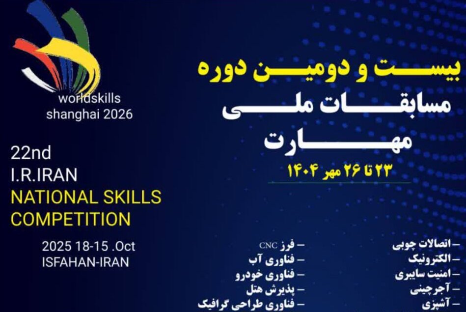 Image d'illustration pour: ۶۵۰ نفر در مسابقات ملی مهارت اصفهان به رقابت میپردازند