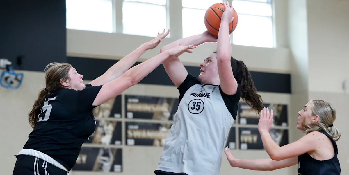 Image d'illustration pour: This player trained with Katie Gearlds, who saw herself in Purdue women's basketball returnee