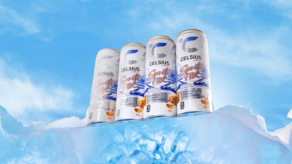 Image d'illustration pour: Ny global smaklansering: CELSIUS® SPRITZ VIBE™ i ny lyxförpackning | Celsius Sweden AB