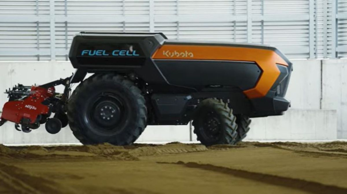Image d'illustration pour: Mano ūkis - Pristatė koncepcinį vandeniliu varomą autonominį traktorių