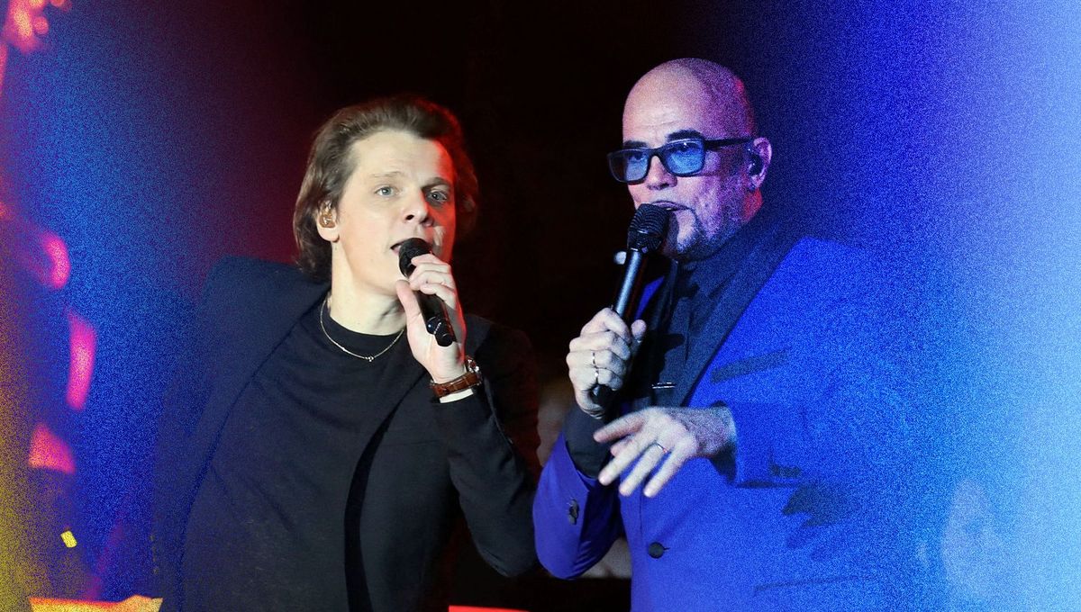 Image d'illustration pour: Les Essentiels de Décibels : Pascal Obispo et Bénabar réunis pour un duo inattendu, pour le plaisir de la musique - ici
