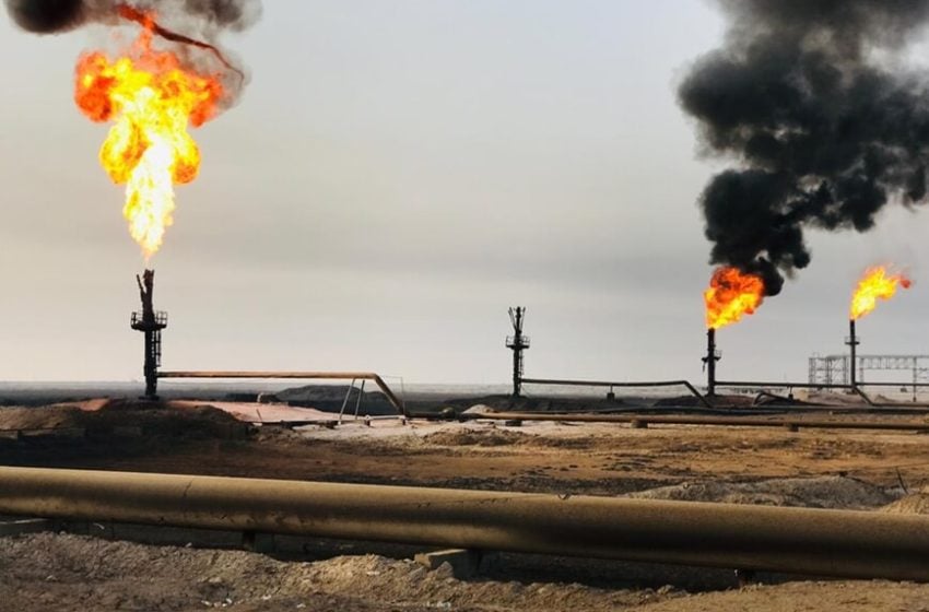 Image d'illustration pour: Iraq successfully captures over 80% of associated gas